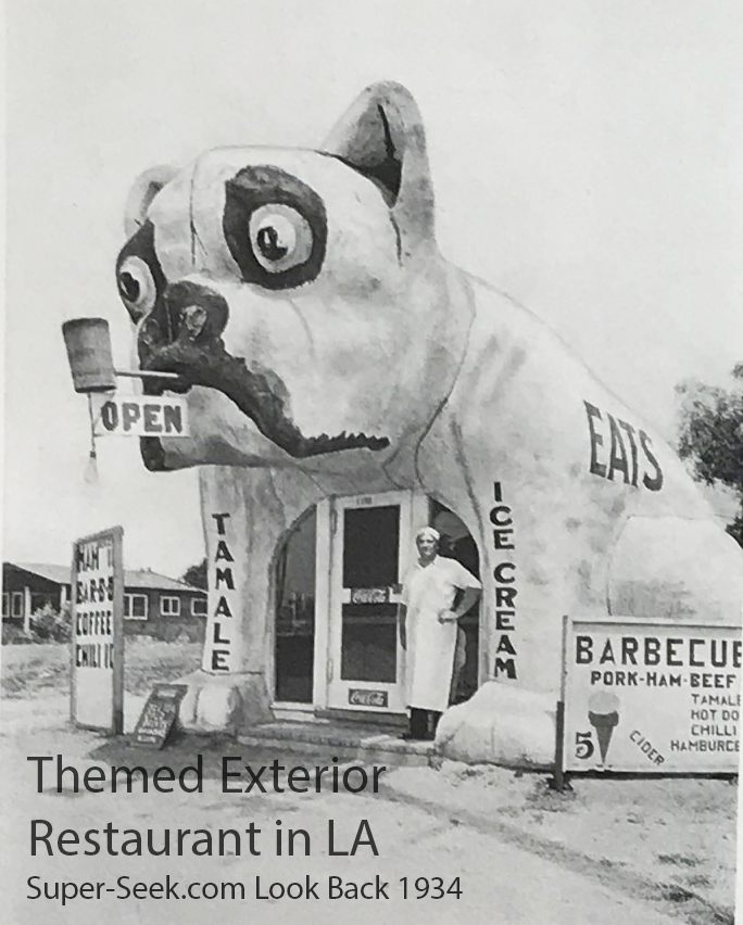 Themed Exterior Restaurants 1934